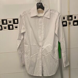 Elegant White Button Down Shirt for Women